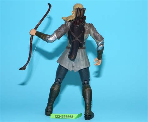 LORD OF THE RINGS LOTR FELLOWSHIP LEGOLAS NEAR COMPLETE 2001 TOY BIZ