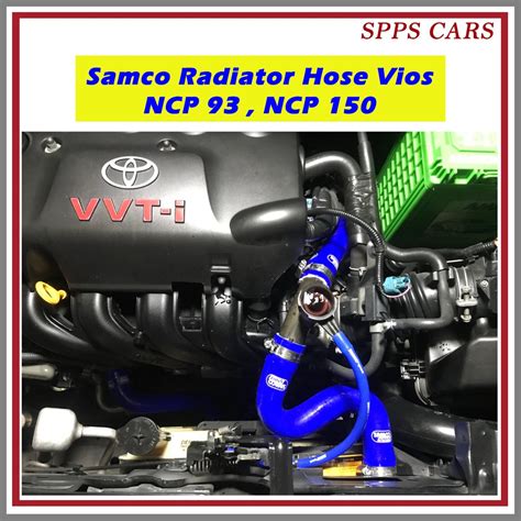 Samco Radiator Hose Toyota Vios NCP 93 NCP 150 Hose Only Shopee