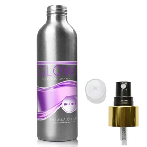 Ml Luxury Aluminium Setting Spray Bottle Ampulla Ltd