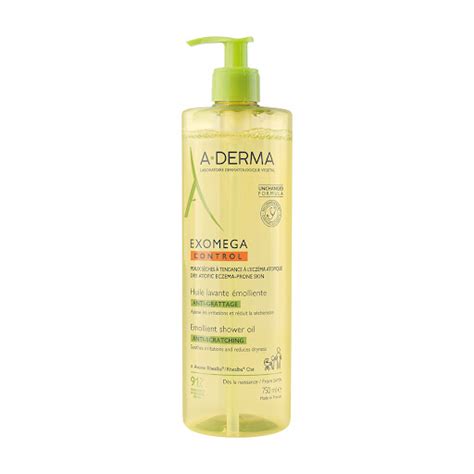 Aceite A Derma Emoliente Ba O Corporal Exomega Control X Ml