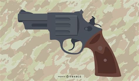 38 Ilustración De Pistola Descargar Vector