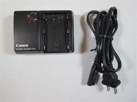 Genuine Canon Cb L Battery Charger Ds Charging Cradle Battery