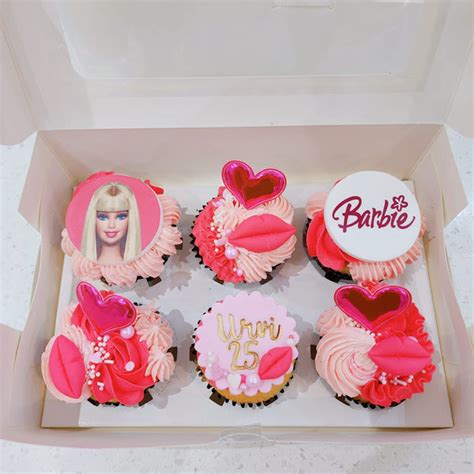 Barbie Cupcakes Sg Corporate Seasonal Desserts Singapore River Ash Bakery