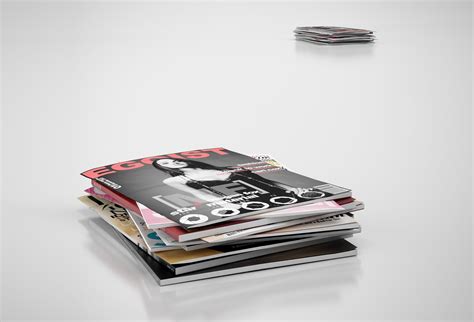 Magazines 3d Model Max Obj 3ds C4d