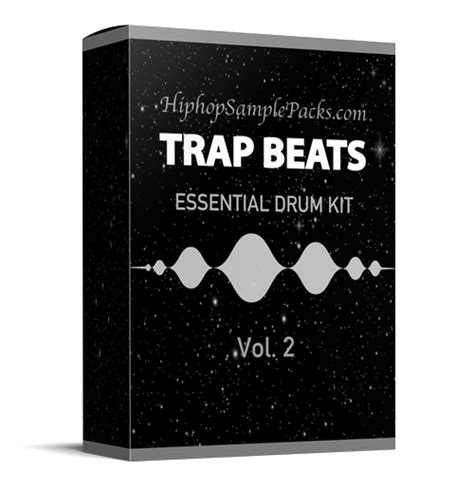 Trap Beat Essentials DRUM KIT Sample Pack Vol 2 Hip Hop TRAP 808 Wav