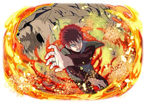 Commander Gaara Render 2 [ultimate Ninja Blazing] By