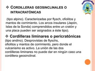 Criterios de clasificación de las montañas PPT Descarga Gratuita