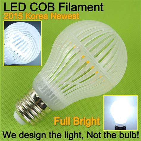 Korea Solar Led Chips E W High Power Cob Filament Led Bulb Light