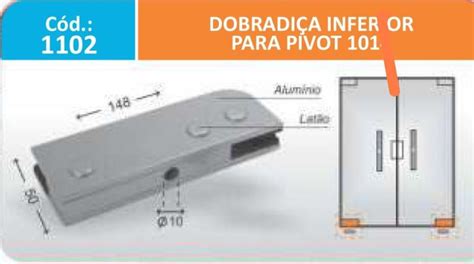 Dobradi A Pivotante Inferior Videglass Dobradi As Magazine Luiza