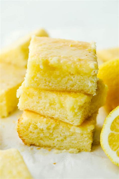 Glazed Lemon Brownies The Recipe Critic