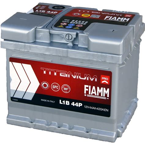 FIAMM TITANIUM PRO 44Ah 420A indítóakkumulátor ENERGOM