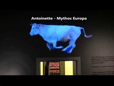 Antoinette Mythos Europa Museum Montanelli Youtube