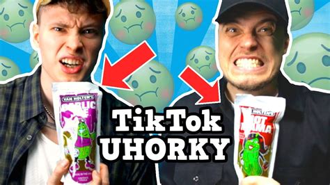 Ochutnali Sme Odporn Tiktok Uhorky W Menameselassie Youtube