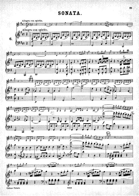 Violin Sonata In G Major K 301 293a Mozart Wolfgang Amadeus IMSLP