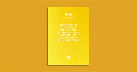 HEAT Series 3 Number 5 Giramondos Literary Journal