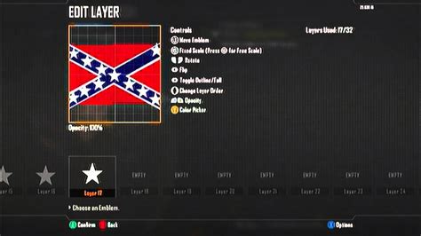 Black Ops 2 Emblem Tutorial Epic Confederate Flagavi Youtube