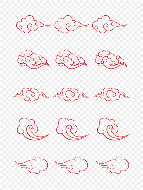 Auspicious Clouds Png Transparent Vector Chinese Wind Auspicious Cloud