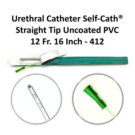 Urethral Catheter Cure Ultra® Coude Tip Lubricated Pvc 16 Fr 16 Inch Ultra M16c