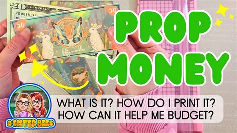 Budgeting And Prop Money What Is It How Do I Use It Youtube