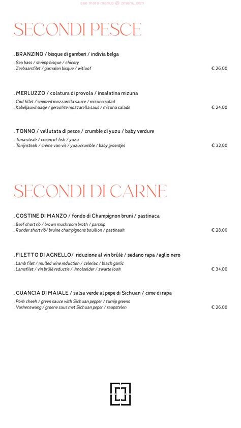 Online Menu of Reginella Restaurant, Paris, France, 75005 - Zmenu