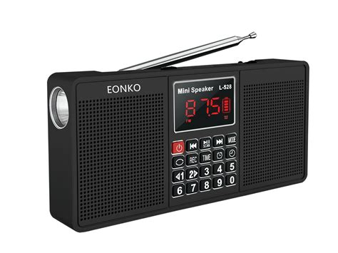 Eonko L Alto Falante De R Dio Est Reo Multifuncional Bluetooth