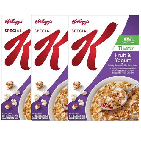 Kellogg S Special K Breakfast Cereal Fruit Yogurt Oz Boxes