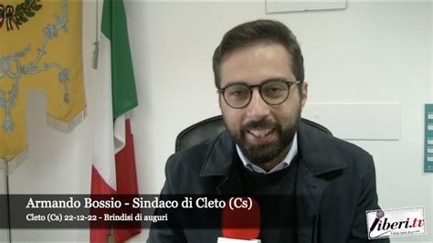 Gli Auguri Dell Amministrazione Comunale Di Cleto YouTube