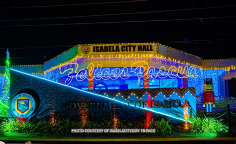 Mayor Turabin Hataman Leads Ceremonial Switch On Of Isabela City Hall