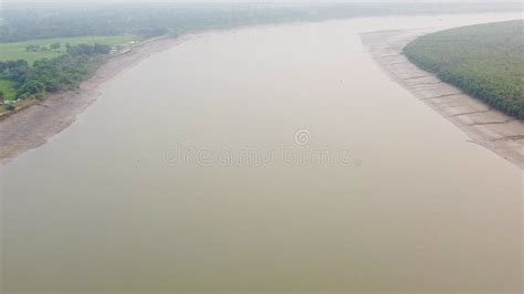 Aerial View of the Sundarbans in Rural India, the Ganges River Delta ...