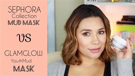 Sephora Collection Mud Mask VS GlamGlow Mask Lulubella83 YouTube