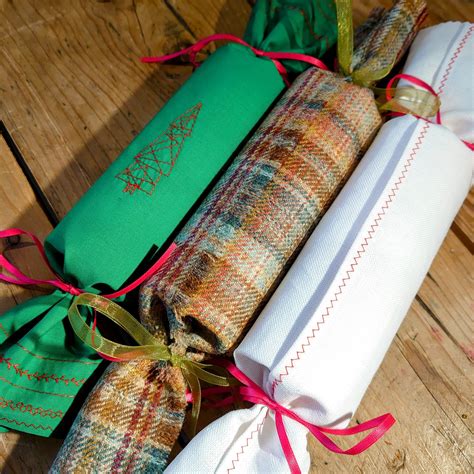 Sold Out Make Your Own Reusable Fabric Christmas Crackers The