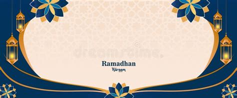 Vector Ramadan Banner Background for Islamic Festival Stock Vector ...