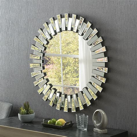 Round Multi Facet Bevelled Mirror £168 00 Mirror Shop