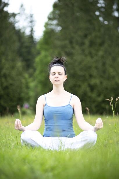 Young Girl Meditating Free Stock Photo Public Domain Pictures