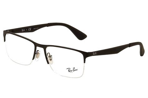 Ray Ban Men S Eyeglasses RB6335 RB 6335 RayBan Half Rim Optical Frame