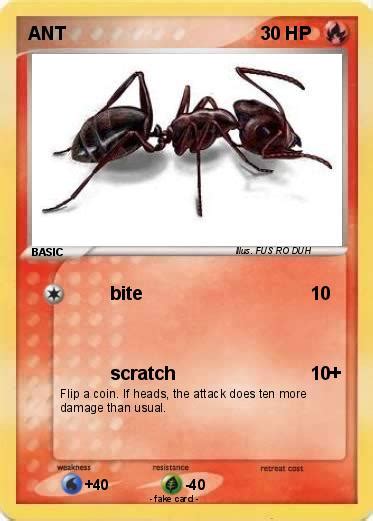 Pokémon Ant 44 44 Bite My Pokemon Card