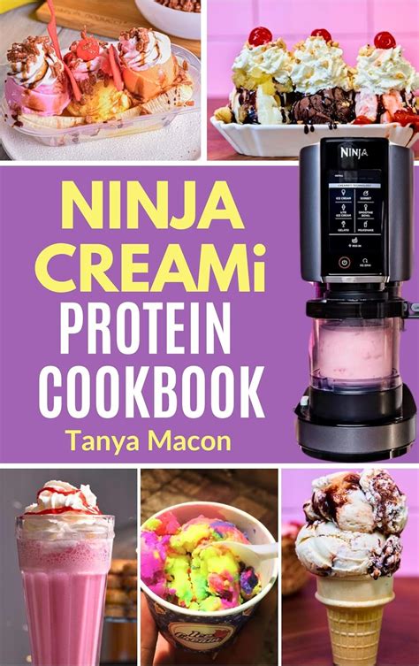 Ninja Creami Protein Cookbook Quick Easy Low Calorie High Protein