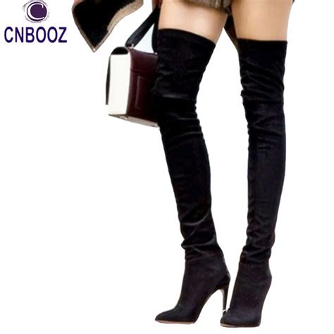 New Oliviapalermo Style Winter Women Over The Knee High Boots Long