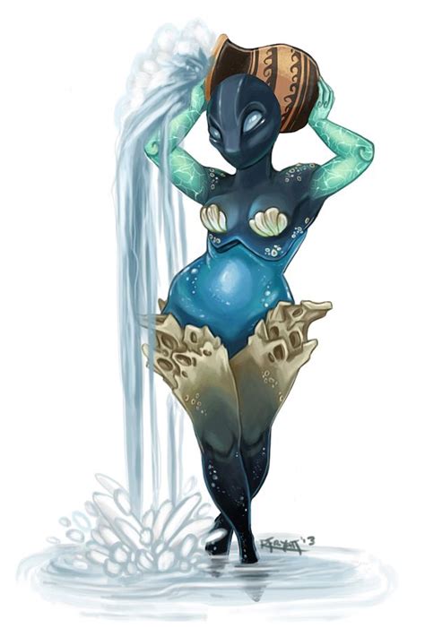 Water Elemental Sprite by RachelleFryatt.deviantart.com on @DeviantArt | Character art ...