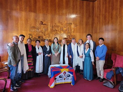 Kalon Norzin Dolma Inaugurates Tibet Exhibition In Italy And Meets Tsg