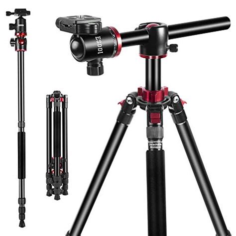 Camera Tripod Esddi 75 Inch Aluminum Alloy Horizontal Professional Tripod With 360 Degree Ball