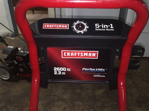 Craftsman Pressure Washer 2600 Psi 23 Gpm Honda Powered South Kcgrandview Summer Outdoor