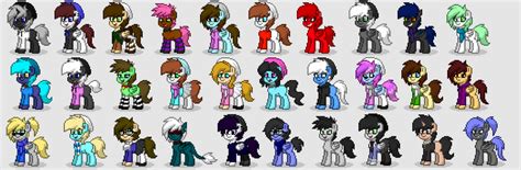 Pony Town OC's by Scoutatron on DeviantArt