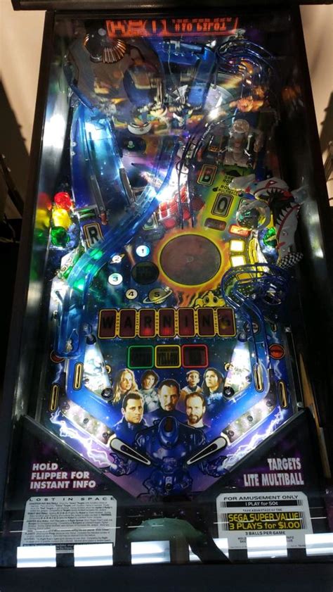 Lost In Space Pinball Machine Sega 5