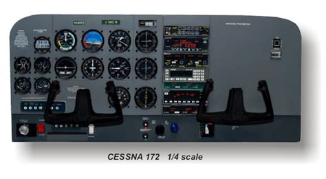 Cessna 172 Instrument Panel Diagram