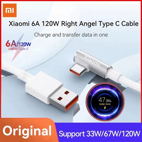 Original Cable Xiaomi Turbo Type C Turbo Charger Cable Xiaomi Original Cable 120w Aliexpress