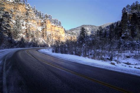 Spearfish Canyon in Winter