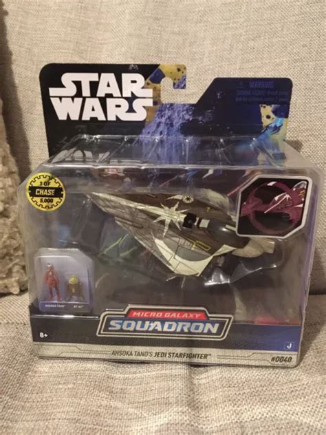 STAR WARS MICRO Galaxy Squadron Series 2 Ahsoka Tano S Jedi Starfighter