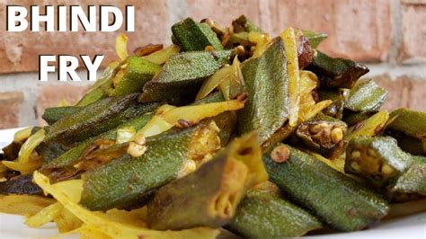 BHINDI FRY RECIPE EASY AND TASTY BENDAKAYA VEPUDU CRISPY OKRA FRY