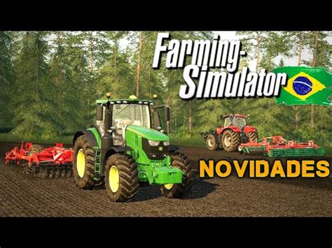 Saiuu Primeira Gameplay Brazilian Farming Simulator Testando No